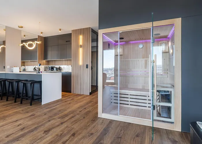 Quorum River Sauna&jacuzzi Or Sauna&terrace Centrum * Vratislav