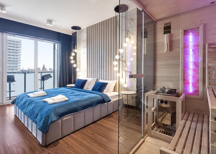 Apartmán Quorum River Sauna&jacuzzi Or Sauna&terrace Centrum *