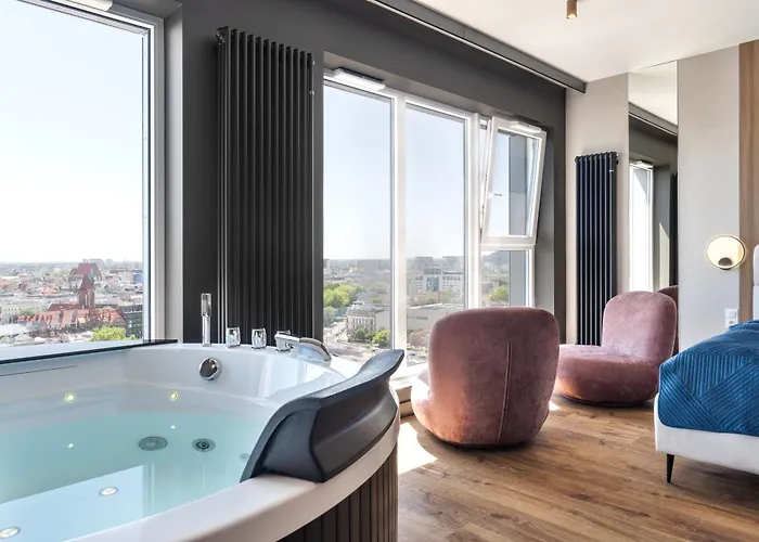 Quorum River Sauna&jacuzzi Or Sauna&terrace Centrum Apartman Wrocław